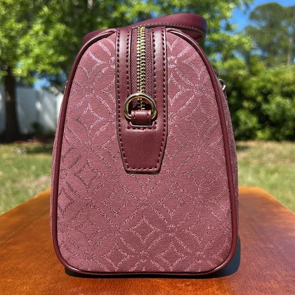 Michael Kors Burgundy Satchel - Picture 7 of 16